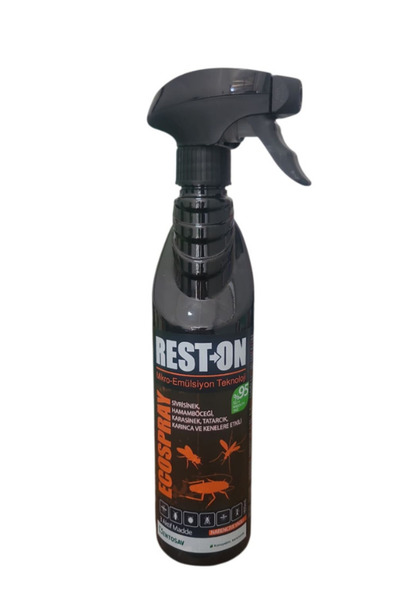 ENTOSAV Rest On Portakal Kokulu Ecosprey 400 Ml Hamamböceği, Sivrisinek, Yakarca, Kene ve Karınca İlacı