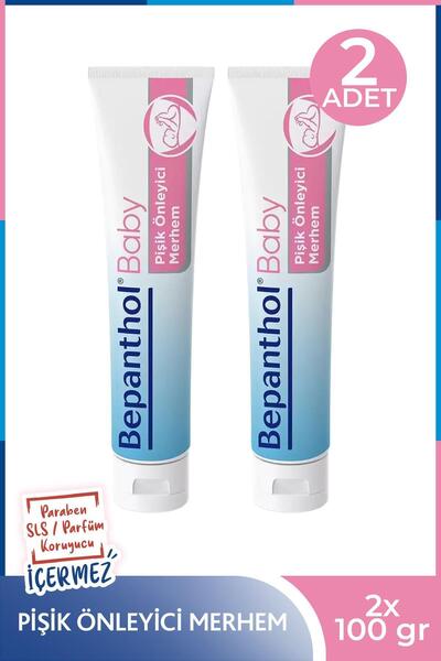 Bepanthol Baby Pişik Önleyici Merhem 100 gr 2 Adet