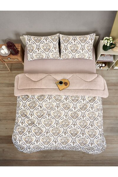 ETE HOMETEX Double Luxury Welsoft Bedspread Set 195X215Cm
