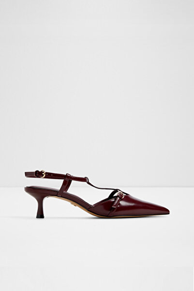 Aldo GALATRIX - Kadın Bordo İnce Topuklu Tokalı Arkası Açık Ayakkabı