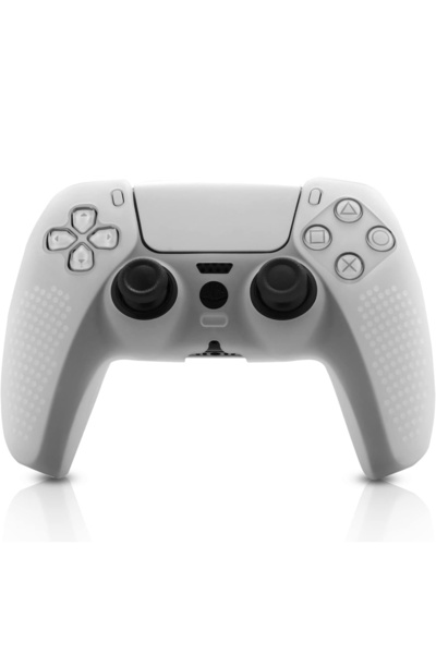 CRK TECH PS5 DualSense Uyumlu Ultra Kalite Yumuşak Silikon Kılıf – Gamepad Joystıck Koruyucu