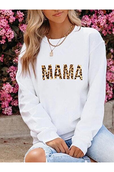 Jose Clothing Hanorac imprimat cu mânecă lungă, cu croială supradimensionată premium