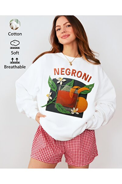 Jose Clothing Μακρυμάνικο φούτερ με στάμπα Premium Oversize Cut