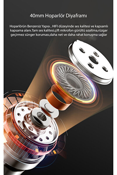 leeways A30 Motosiklet Bluetooth Kask Kulaklığı Yüksek Ses ve Mikrofon Kalitesi