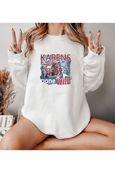 Jose Clothing Hanorac imprimat cu mânecă lungă, cu croială supradimensionată ...