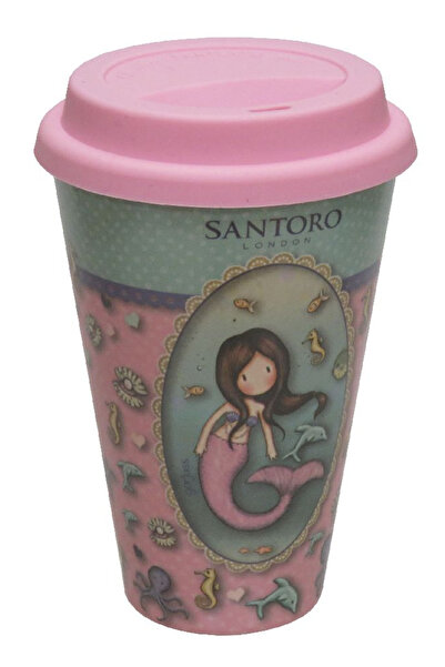 Santoro Cana Bambus cu capac silicon Gorjuss So Nice To Sea You