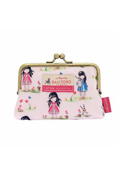 Santoro Portofel clips Gorjuss Pastel Print Ladybird 11x10.5x3 cm