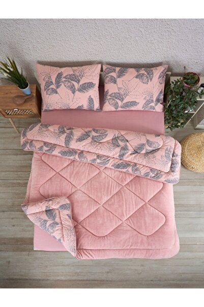 ETE HOMETEX Double Luxury Welsoft Bedspread Set 195X215Cm