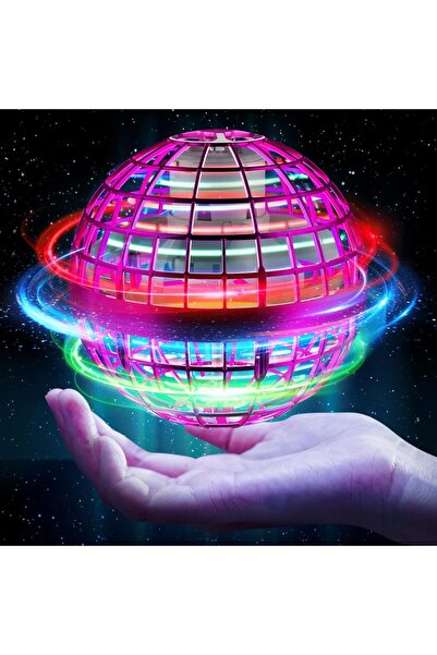 Generic New Flying Orb Ball - Hand-Controlled Hover Spinner Toy, Purple