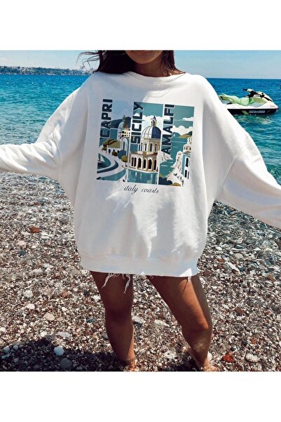 Jose Clothing Μακρυμάνικο φούτερ με στάμπα Premium Oversize Cut