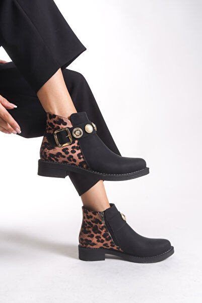 Riccon Vynorela Kadın Bot 0012402 Siyah Taba