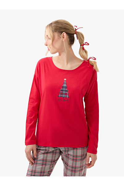 Blackspade Women's Pajama Set 51967 - Red