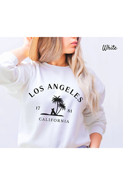 Aether سويت شيرت مطبوع بأكمام طويلة وقصة كبيرة الحجم