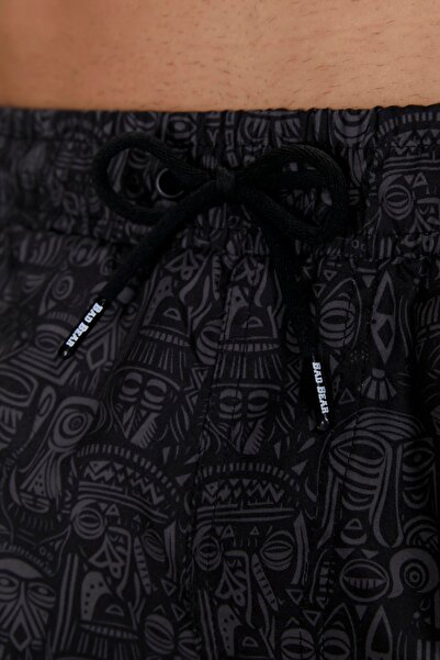 Bad Bear Moshe Black Men's Swim Shorts