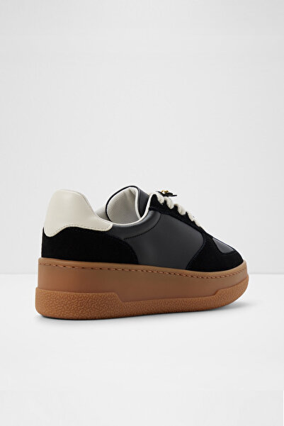 Aldo Deevale - Women's Black Lace-Up Platform Sneaker