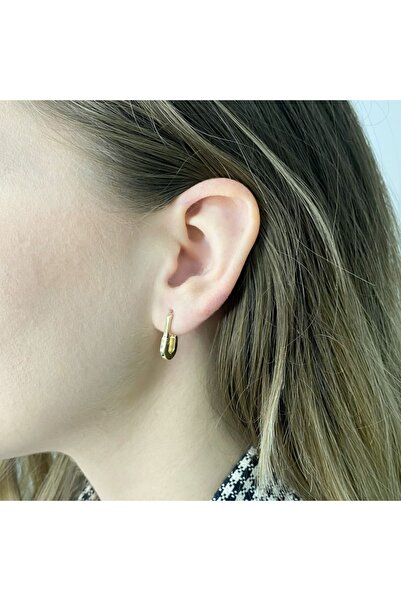 Bijuteria SORELLY Cercei Aur 14k Safety Pin