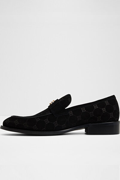 Aldo Beck - Men's Black Genuine Leather Slip-On Loafer