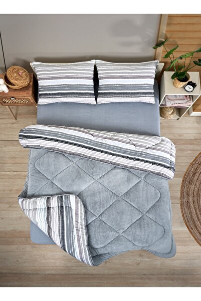 ETE HOMETEX Double Luxury Welsoft Bedspread Set 195X215Cm