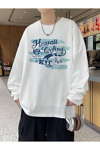 Jose Clothing Μακρυμάνικο φούτερ με στάμπα Premium Oversize Cut