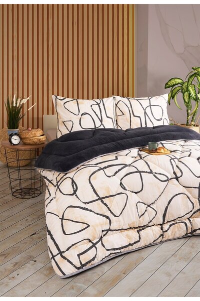 ETE HOMETEX Double Luxury Welsoft Bedspread Set 195X215Cm