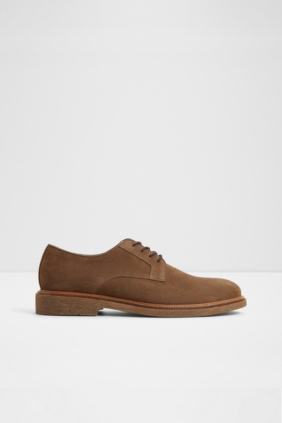 Aldo Raiden - Men's Brown Genuine Leather Lace-Up Oxford Shoes