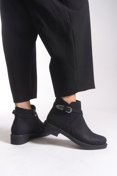 Riccon Kyravien Kadın Bot 0012403 Siyah