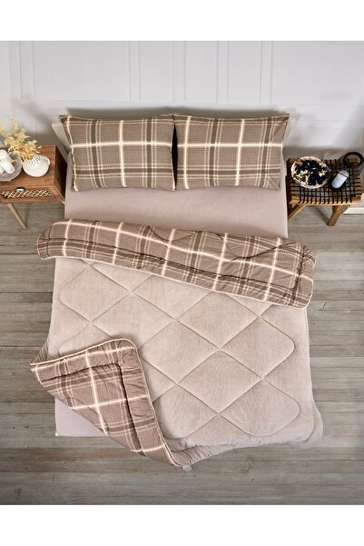 ETE HOMETEX Double Luxury Welsoft Bedspread Set 195X215Cm