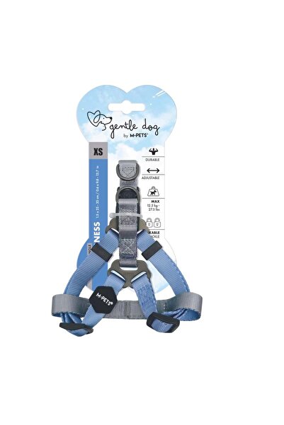M-PETS GENTLE DOG TRİANGLE GÖĞÜS TASMASI BLUE (XS)