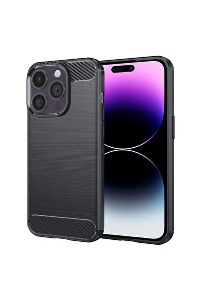 SKYDDAR INNOVATION Carcasă pentru iPhone 14 Pro Max, silicon carbon, silicon ...