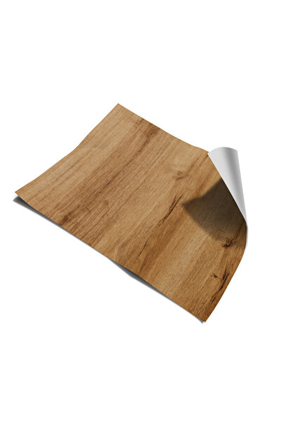 Bigaimaj Wood Look Self Adhesive Countertop and Cabinet Covering Foil 70X100 cm