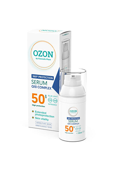 Cosmetic Plant Serum Ozon by Q10 Complex SPF 50, 30 ml