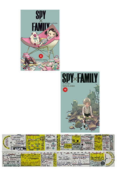 Gerekli Şeyler Yayıncılık Spy x Family 9-10. Ciltler Manga Seti + Mat. Öğrete...