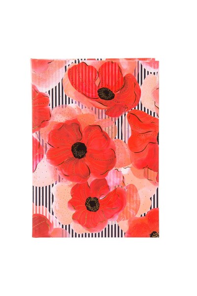 Goldbuch Agenda A5 embosata Poppy
