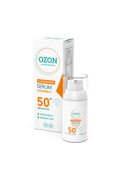 Cosmetic Plant OZON Illuminating Serum, SPF 50, 30ml