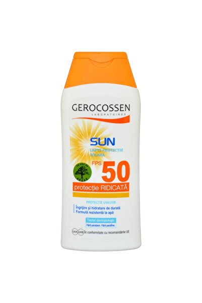 GEROCOSSEN Lapte pentru protectie solara SPF50, 200 ml