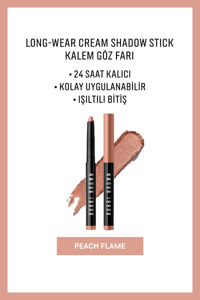 BOBBI BROWN Long-wear Cream Shadow Stick Kalem Göz Farı - Peach Flame