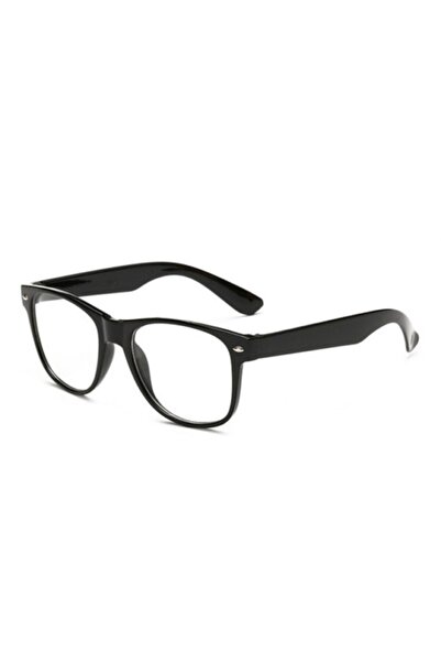 SDX Market Wayfarer glasses with clear lenses
