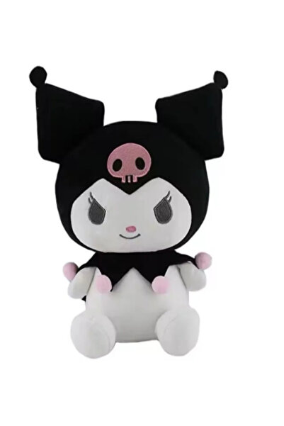 Pofika Hello Kitty Peluş Oyuncak 35 Cm + Kuromi Peluş Oyuncak 35 Cm İkili Fırsat Seti