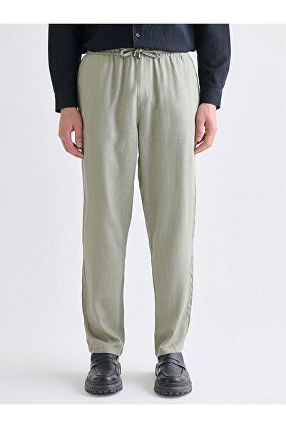 LC Waikiki Sparkling Selections from Shining Store |   Standard Fit Linen Blend Men's Trousers