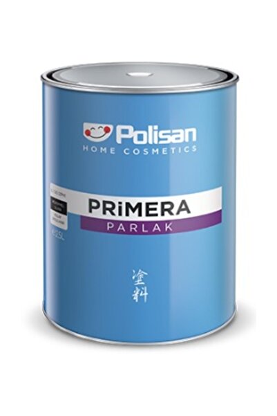 Polisan PRİMERA PARLAK SENTETİK BOYA GÜMÜŞ RENK 0,25 LT 1 ADET KOD:0069