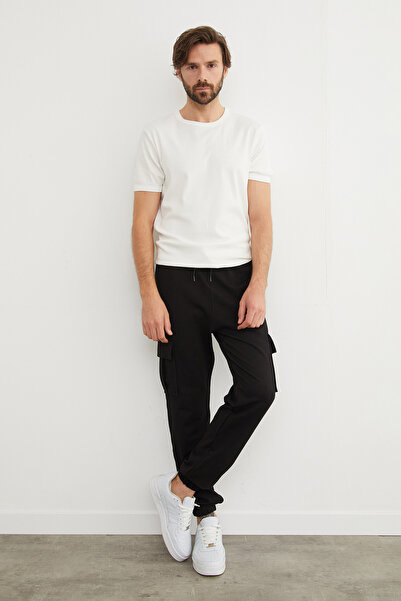 Fulla Moda Φούτερ Cargo Pocket Jogger με ελαστική μέση