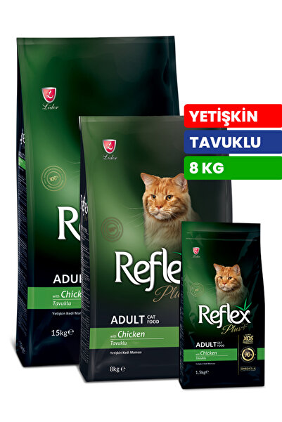 Reflex Yetişkin Kediler İçin Tavuklu Kuru Mama - 8 Kg