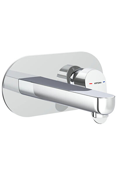 Artema Basin Faucet, Flow Round, Built-In (Surface Mounted Group) A43167
