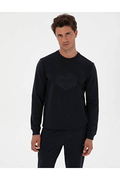 Pierre Cardin Lacivert Regular Fit Sweatshirt 50315408-VR033