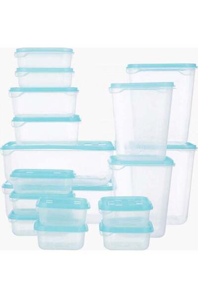 Home Box 17-Piece Feasy Food Container Set Multicolour