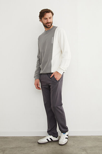 Fulla Moda Φούτερ με φερμουάρ στην τσέπη