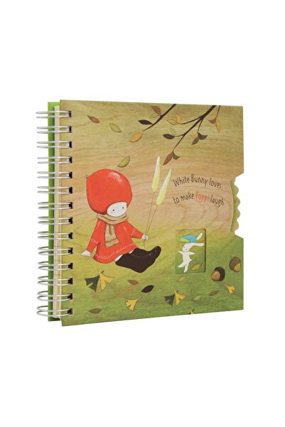 Santoro Notebook with spiral Poppi Love Autumn