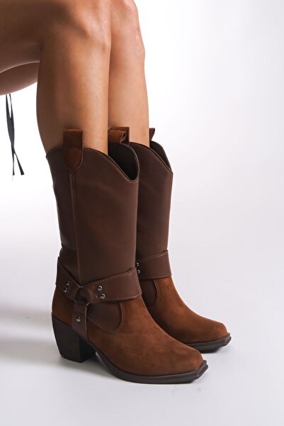 Riccon Fynoriel Women's Short Boots 00126041 Tan Skin