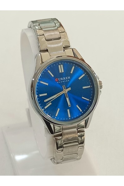 Curren Çelik kordonlu, su geçirmez, 2 yıl garantili kadın kol saati