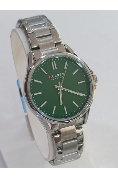 Curren Çelik kordonlu, su geçirmez, 2 yıl garantili kadın kol saati